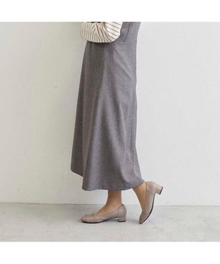 Riz raffinee ローヒールパンプス オーク