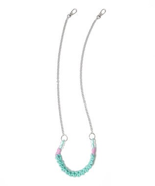 WEGO 配色ロープチェーンストラップ 柄2