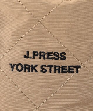 J.PRESS YORK STREET 【UNISEX】ロゴ刺繍バケットハット ベージュ系