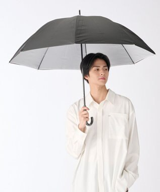 MOONBAT ハニカム断熱パラソル 無地 長傘  晴雨兼用 日傘 遮光率100％ UV100％ 遮熱 耐風 60cm