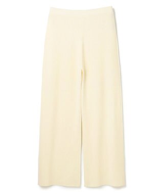 uncrave ハイゲージニット フレアパンツ オフ