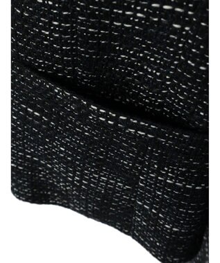 Green Parks ｅｆ－ｄｅ　ツィード調ノーカラージャケット Navy