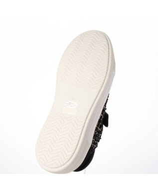 MODE ET JACOMO <MODE ET JACOMO>厚底ベルクロスニーカー ブラックキジ