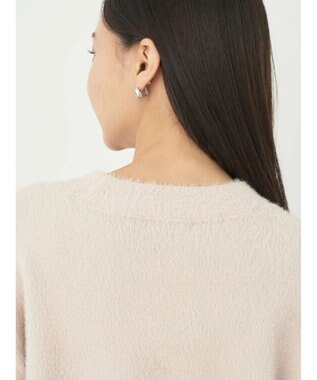 earth music&ecology ミニシャギープルオーバー Light Pink