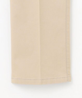 JOSEPH ABBOUD 【ウエストも伸びる！オーガニックコットン使用・25AW】トリコチンストレッチ パンツ ベージュ系