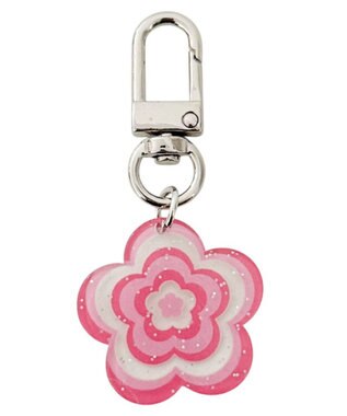 WEGO カラフルフラワーキーホルダー