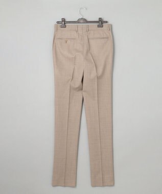 GOTAIRIKU ロングセラー【洗える/折り目加工/シワになりにくい/ウエストアジャスター】ウォッシャブル サマーウール100％パンツ_限定色(ノータック)23/24年モデル ベージュ系