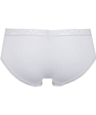 Wing ショーツ 綿混(身生地部) やさしい肌あたり 【デイリーフィット やわらかコットン】 はきこみ丈あさめ EC2230 ウイング／ワコール グレー