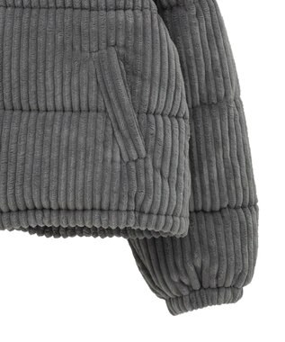 Green Parks ・ｓｗｉｎｇ　ｂｙ　ワイドコールスタンドブルゾン Charcoal Gray