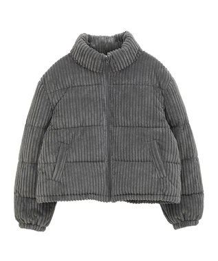 Green Parks ・ｓｗｉｎｇ　ｂｙ　ワイドコールスタンドブルゾン Charcoal Gray