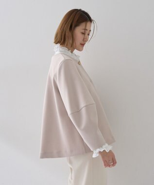 YECCA VECCA ダンボールニットジャケット Beige