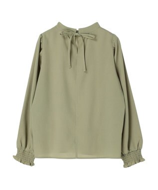 Green Parks ・ＥＬＥＮＣＡＲＥ　ＤＵＥ　ハイネックブラウス Light Khaki