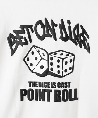 WEGO 【裏起毛/ユニセックス着用ITEM】リラックスフィットグラフィックパーカー ホワイト