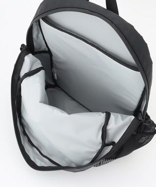 JOSEPH ABBOUD MOUNTAIN 【軽量/ECO撥水/サスティナブル素材/男女兼用】リサイクルリップストップ バックパック 21L ブラック系