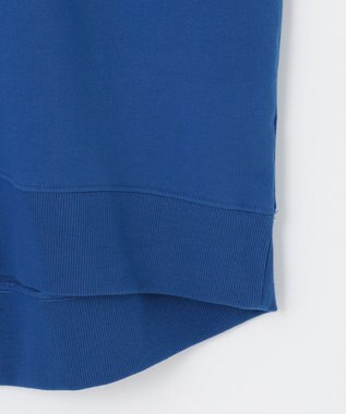 ANY 【2SET】ミニロゴトップス×ドットプリーツスカート セット ブルー×ブルー