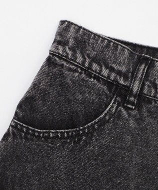 WEGO デニムフリルミニスカート ブラックその他