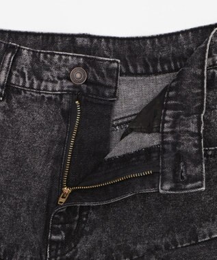 WEGO デニムフリルミニスカート ブラックその他