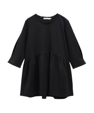 AMERICAN HOLIC 接触冷感ティアードカットプルオーバー Black