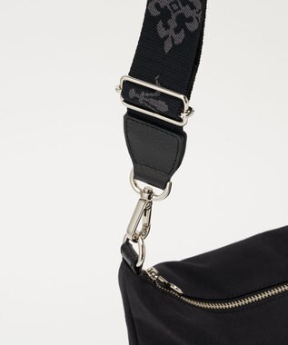 russet ＜320g/撥水性あり＞コーデュラナイロン2wayシンプルショルダーバッグ(CE-1536) Black