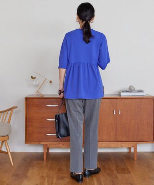 AMERICAN HOLIC 接触冷感ティアードカットプルオーバー Blue