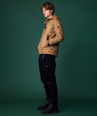 JOSEPH ABBOUD MOUNTAIN 【ストレッチ/ソフトタッチ】コーデュロイ クライミング パンツ ネイビー系