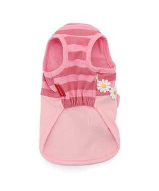 PET PARADISE ディズニー ピグレット タンクトップ 《お花ストラップ》 小型犬 ピンク