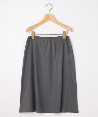 組曲 S 【先行予約・2WAY】レース襟フレンチテリー ワンピース チャコールグレー系