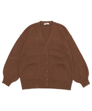 WEGO 【SCHOOLITEM】ニットカーディガン ブラウンその他