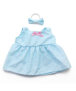 Mother garden マザーガーデン うさみみドール 着せ替えぬいぐるみ Mサイズマスコット 《ギンガムチェックお洋服柄》 -