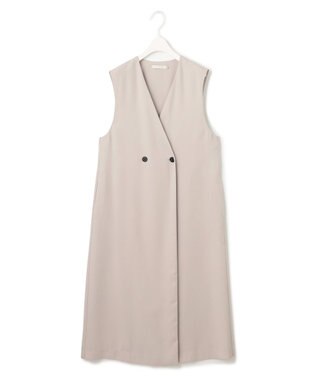 ICB 【接触冷感・UVケア・速乾・洗える】FluidBackSatin ロングジレ トープ系