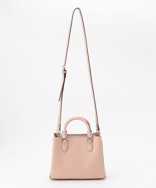 LA BAGAGERIE 【MONICA】スクエア2WAYハンドバッグ ピンク