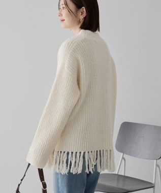 AMERICAN HOLIC フリンジニットプルオーバー Ivory