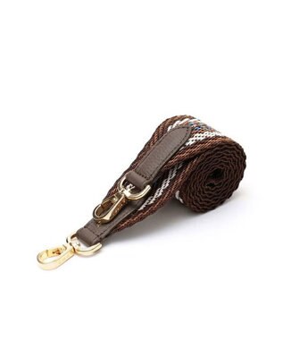 A.D.M.J. 【別売り】イタリアンテープショルダーストラップ(レギュラー/107cm) BROWN/BENIKESHI