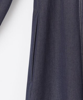 ANY SIS 【洗える】デニムライクシャンブレー ワンピース シャンブレー