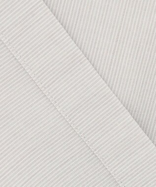 UNFILO MENS 【撥水】 コットンシャツ グレーストライプ