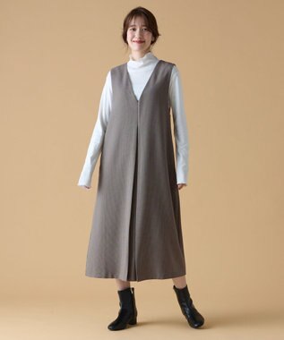 ANY 【洗濯機可能】ウーリッシュジャンスカ ベージュガンクラブ