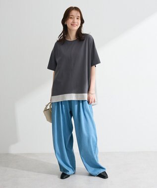 Green Parks バックタックドッキングプルオーバー Gray
