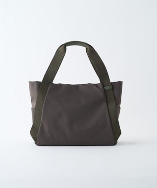 MIYABIYA LAQUOH【撥水加工】ミニマルナイロントート (L) カーキ