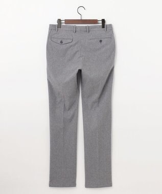 JOSEPH ABBOUD 【ウエストも伸びる！/ハイパワーストレッチ/洗える】2WAYストレッチ メルトンジャージーパンツ ライトグレー系