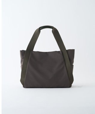 MIYABIYA LAQUOH【撥水加工】ミニマルナイロントート (L) カーキ