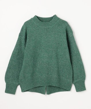 ANY L スパンコールニット グリーン