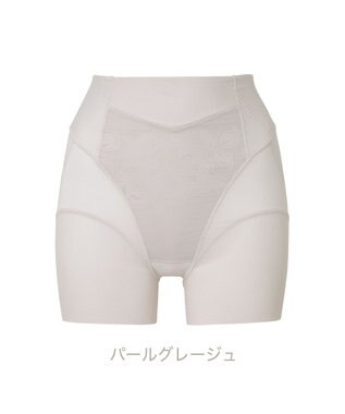BRADELIS New York 【カヤビューティラボ】ヒップアップ二分丈ショーツ23 パールグレージュ