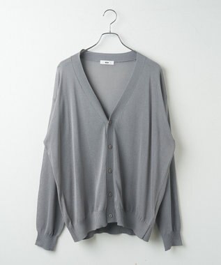 WEGO 【ユニセックス着用ITEM/紫外線対策/冷房対策】シアーカーディガン グレー