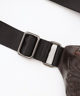 GRACE CONTINENTAL Waist bag ダークブラウン