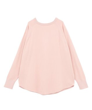 AMERICAN HOLIC バイパチ2WAYヘンリーネックニットプルオーバー Pink