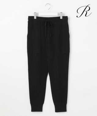 【R(アール)】マイクロンメリノウール ジョガーパンツ