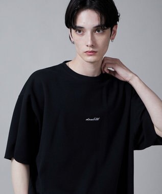 WEGO 【ユニセックス着用アイテム/リバーシブル】リバーシブルワンポイントT（S） ブラック