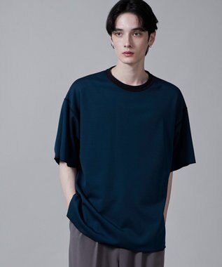 WEGO 【ユニセックス着用アイテム/リバーシブル】リバーシブルワンポイントT（S） ブラック