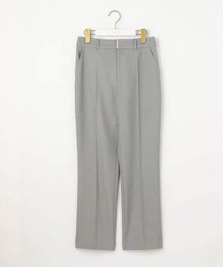 ANY SIS S 【洗える】褒めらレディテーパード パンツ グレーシャンブレー