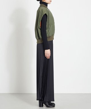 NAVE ボアスリーブ 2WAY MA-1 カーキ系